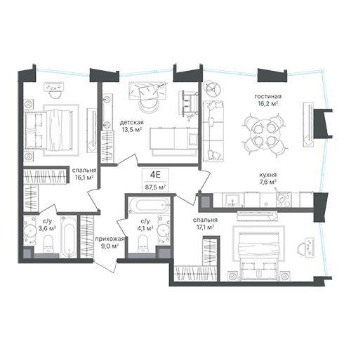 ЖК «Петровский парк 2», Москва | Жилой комплекс «Петровский парк II» у метро «Динамо», РГ-Девелопмент